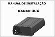 Radar Manual de Instalação PDF Radar Controle remot